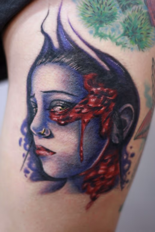Bloody mess by Brian Harris