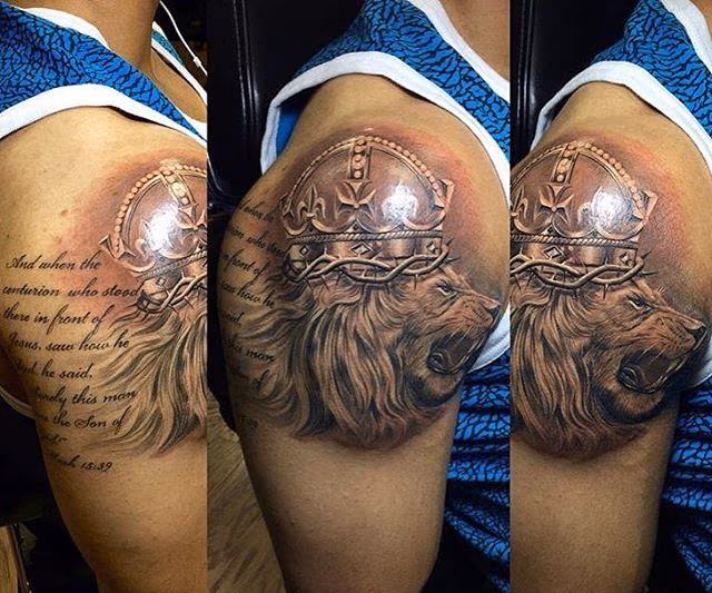 Crown of Thorns Lion