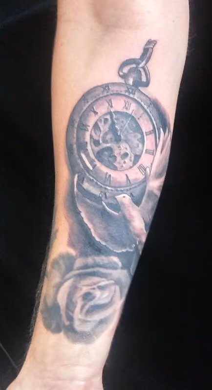 Pocketwatch and dove