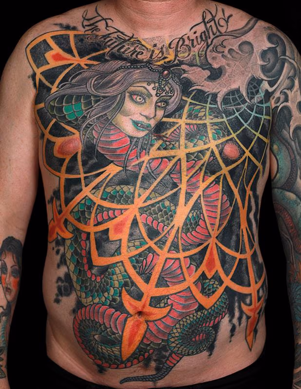 Snake Lady Torso