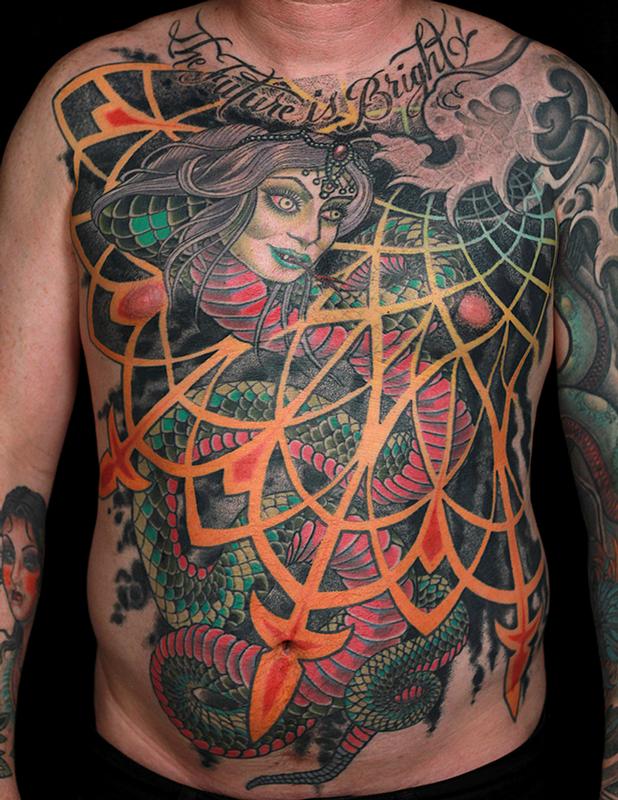 Snake Lady Torso