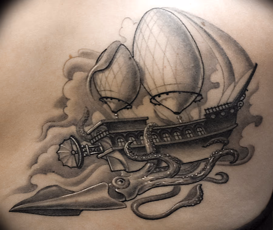 Airship Tattoo