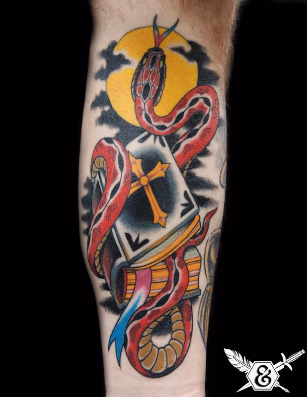 Snake and Bible