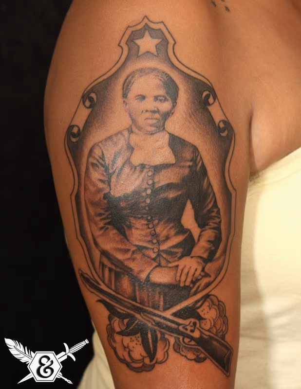 Harriet Tubman tattoo