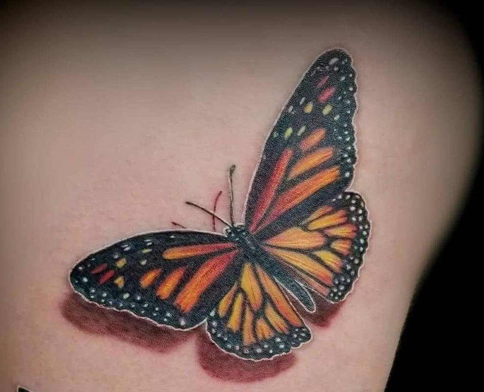 Monarch Butterfly tattoo
