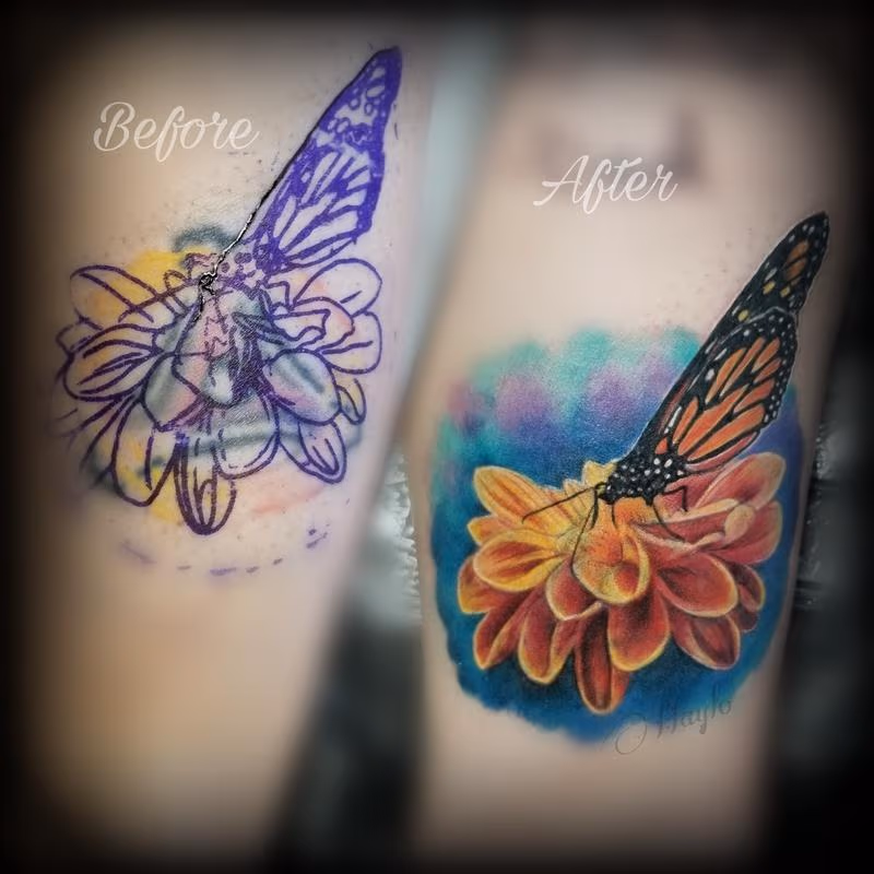 Butterfly cover up by Haylo