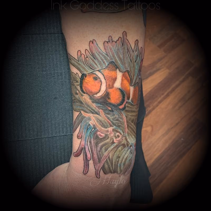 Clownfish tattoo by Haylo