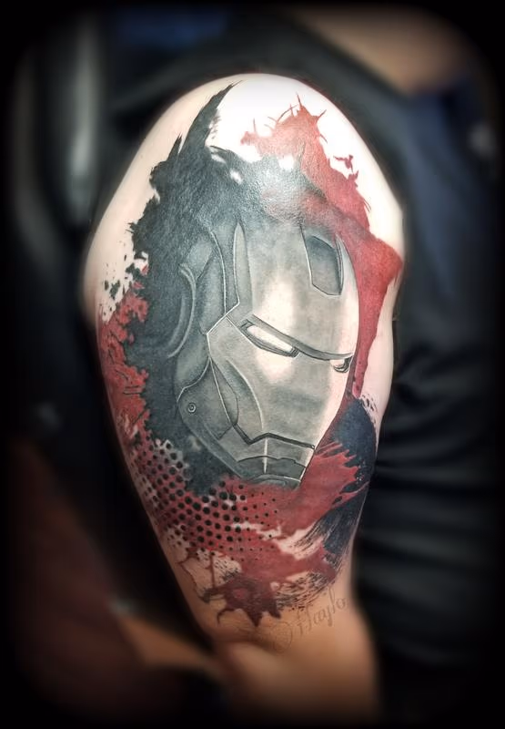 Ironman Trash Polka cover up by Haylo