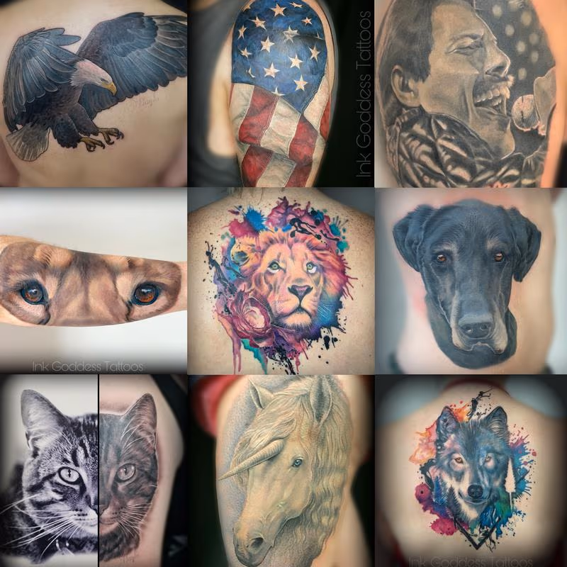 Collection of tattoos by Haylo