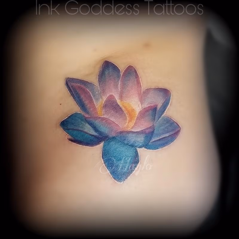 Lotus Tattoo by Haylo