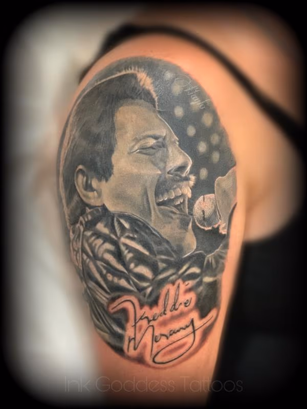 Freddie Mercury portrait by Haylo
