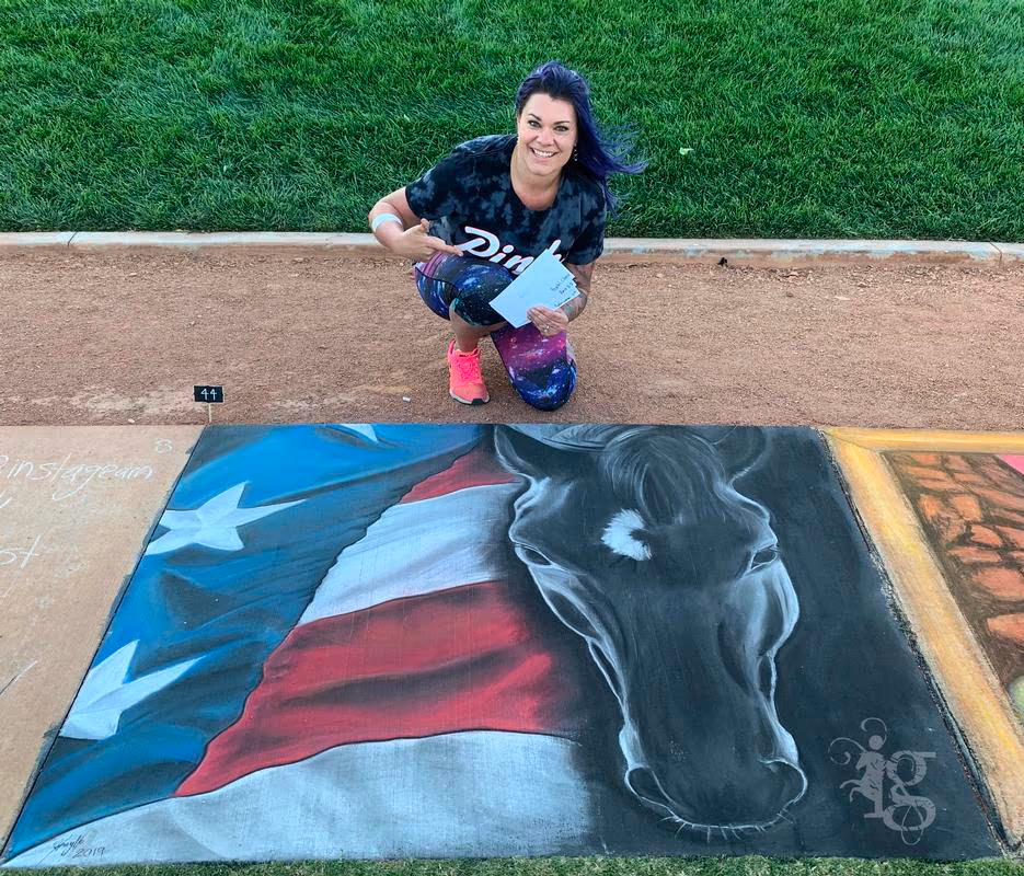 Haylo - Chalk Art Competition Las Vegas 2019