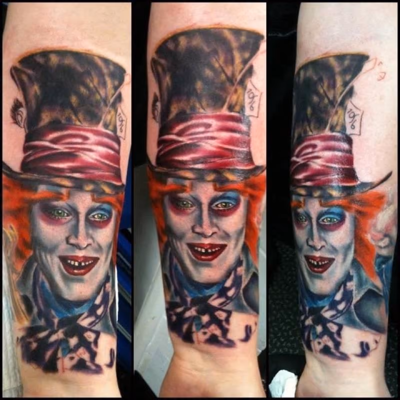 Alice in Wonderland Tattoo