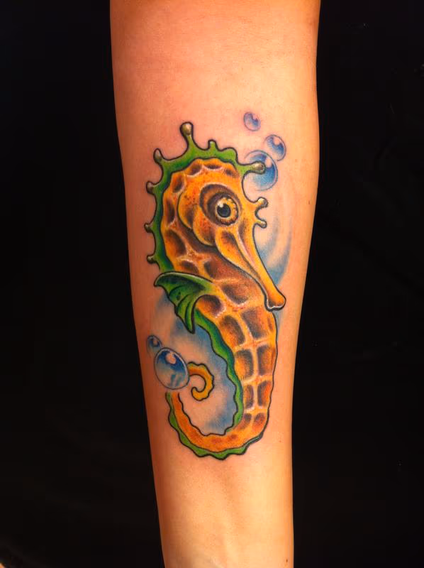 Seahorse Tattoo