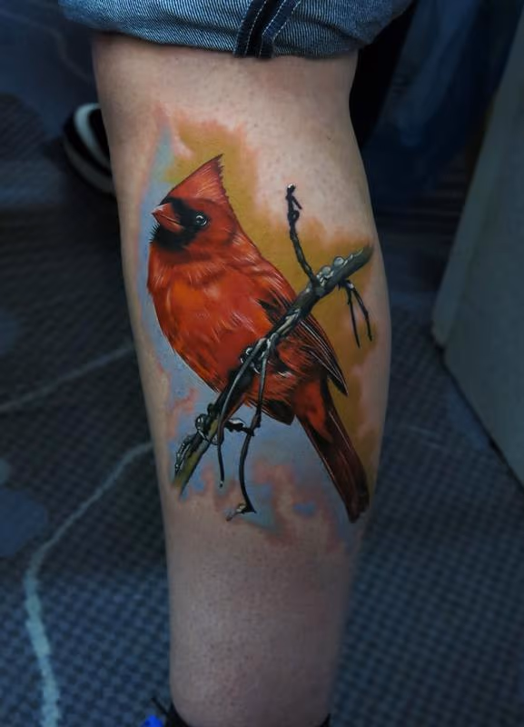 Cardinal tattoo