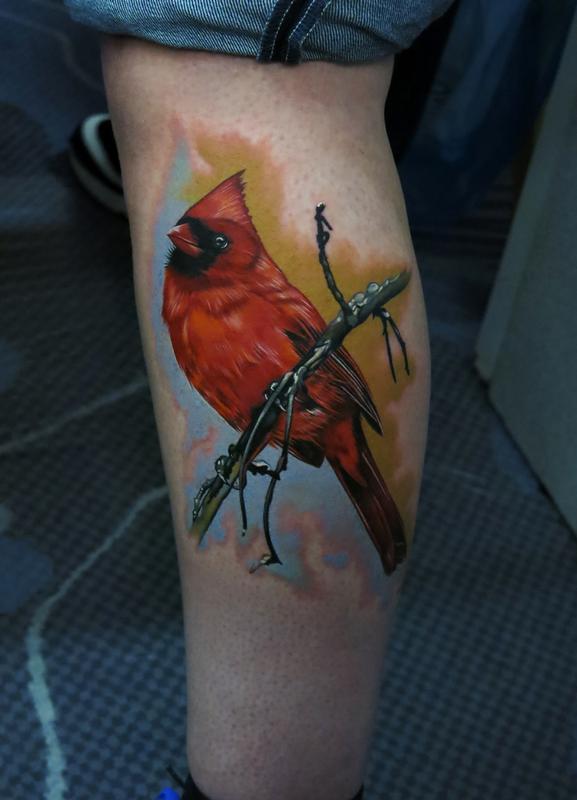 Cardinal tattoo