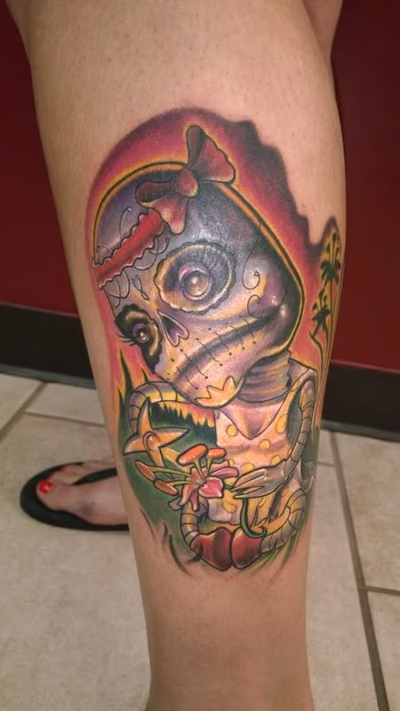 Day of the dead robot