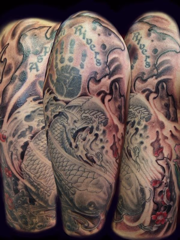 Koi quarter sleeve