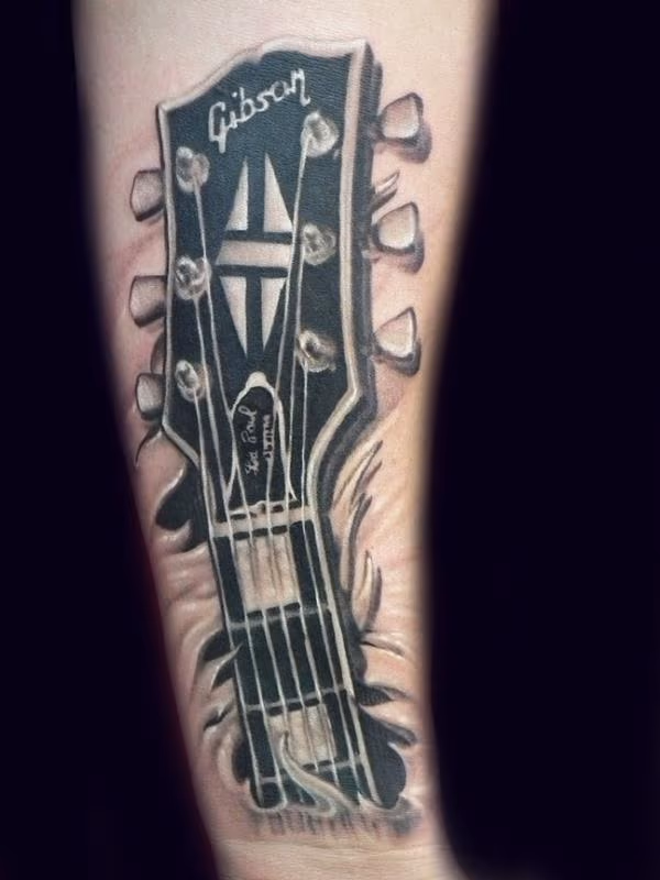 Gibson neck and head