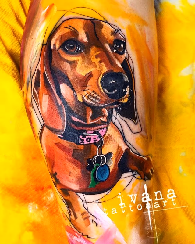 Dachshund Portrait