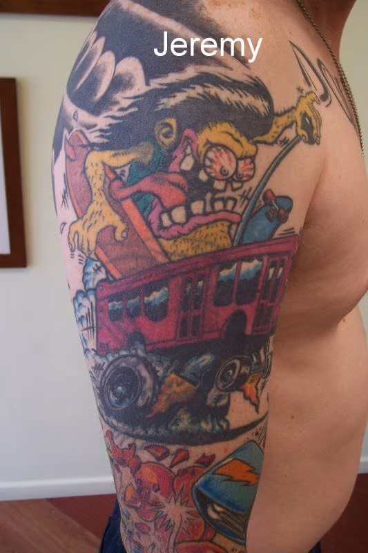 Pink School Bus
