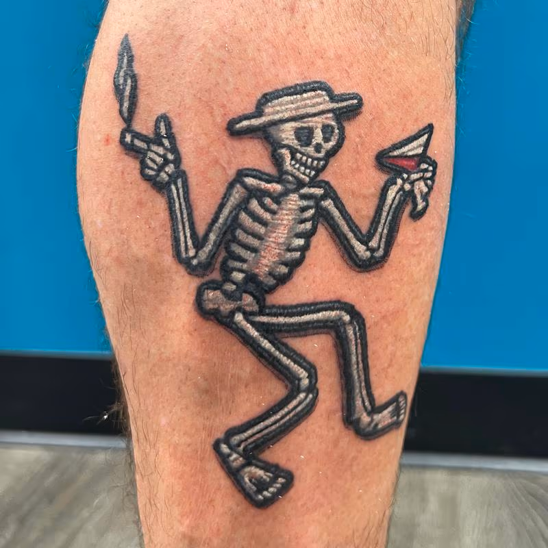 Skelly-Patch-Tattoo