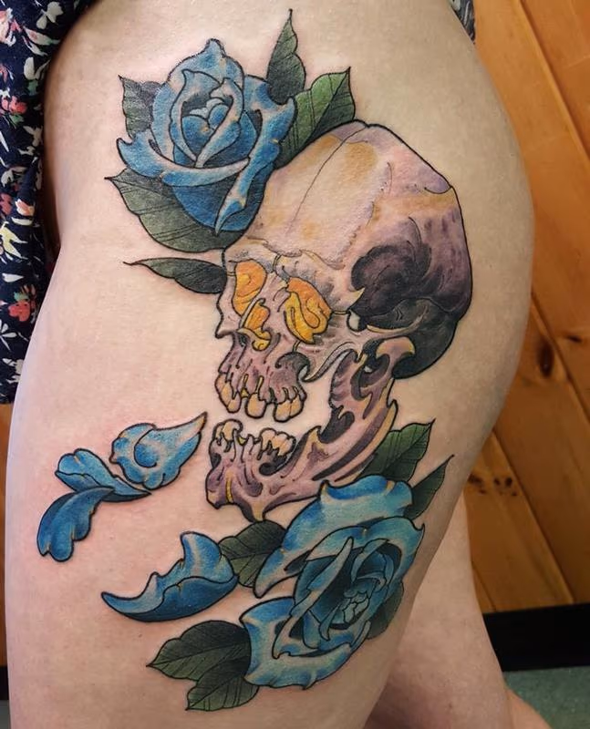 Skull and Roses