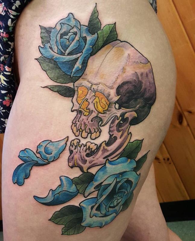 Skull and Roses