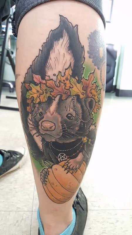 Animal tattoo