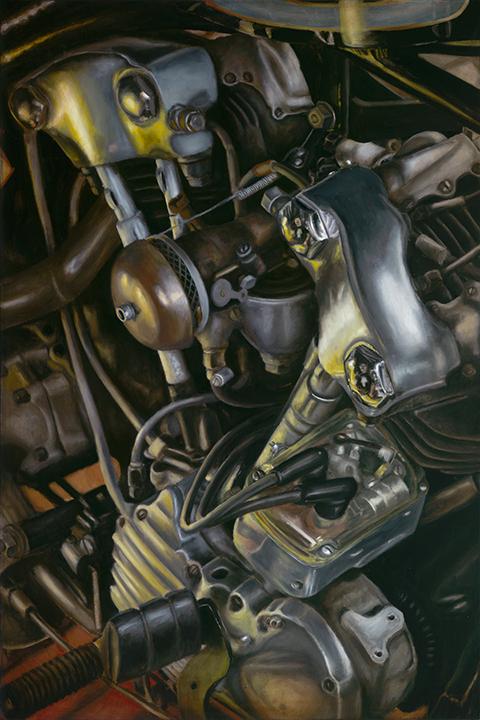 1940 KnuckleHead Painting