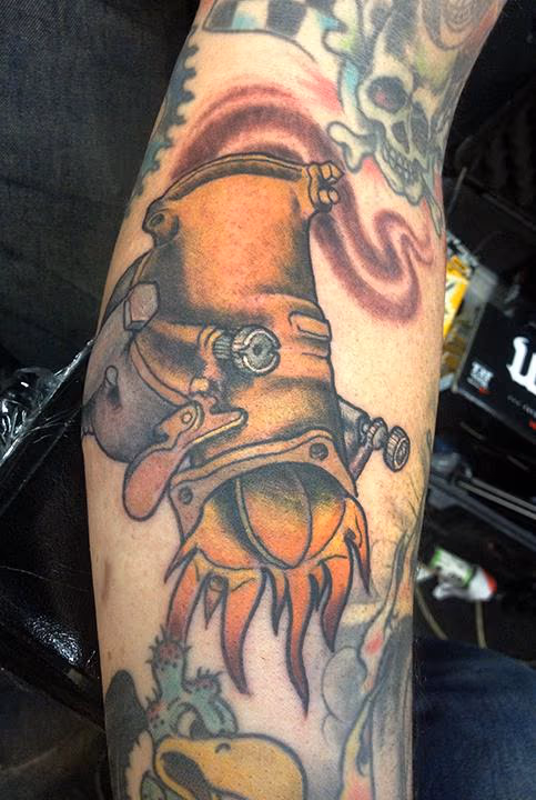 Linkert Carburetor Tattoo