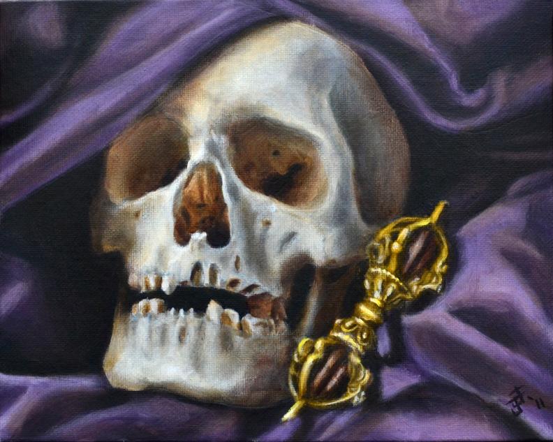 Skull and Vajra
