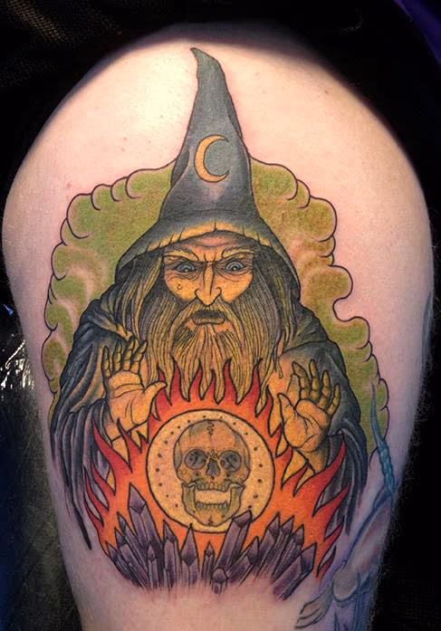 Wizard Tattoo