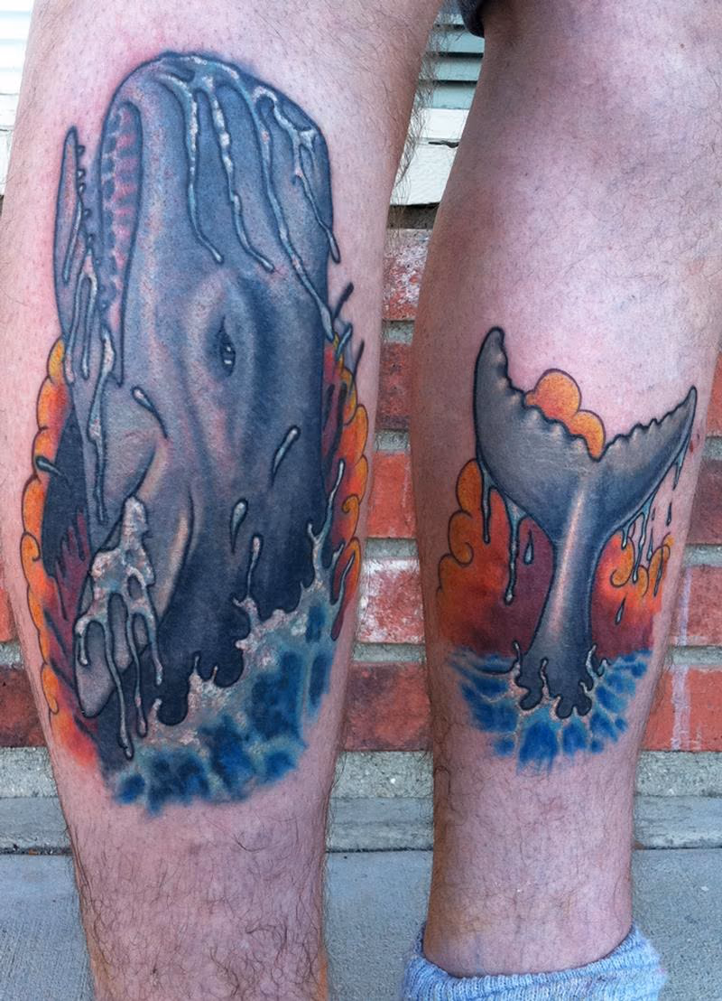 Bills Whale Cover Up Tattoo