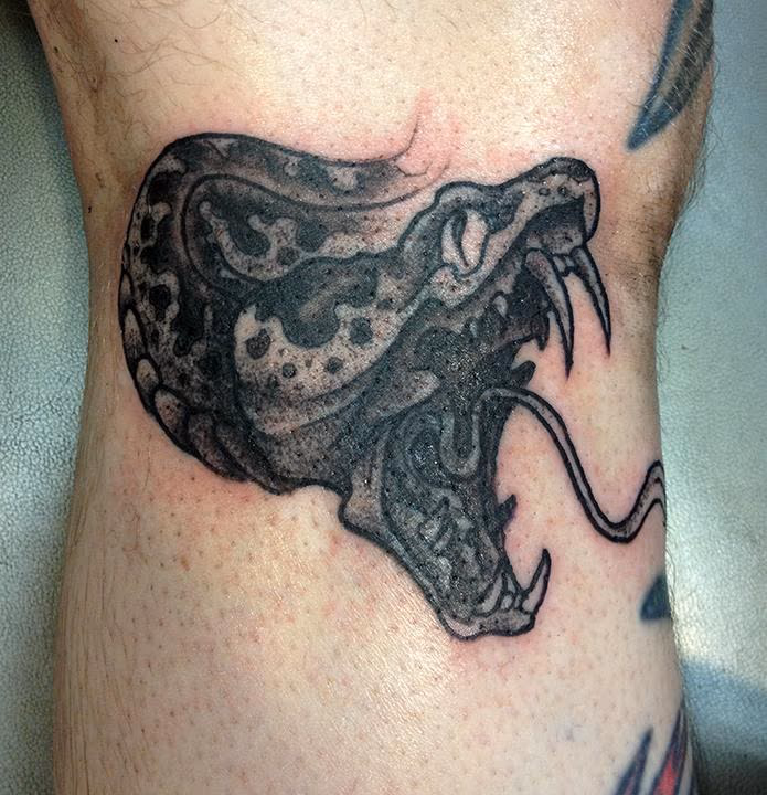 Black Snake Tattoo
