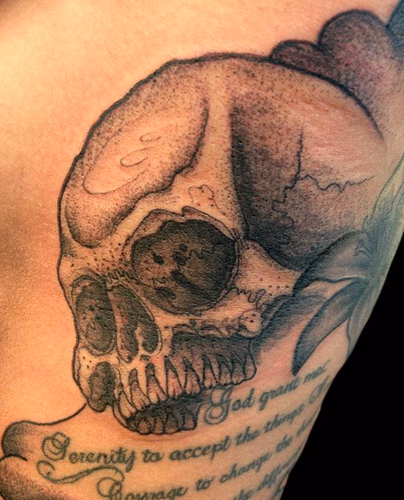 Anas Skull Tattoo