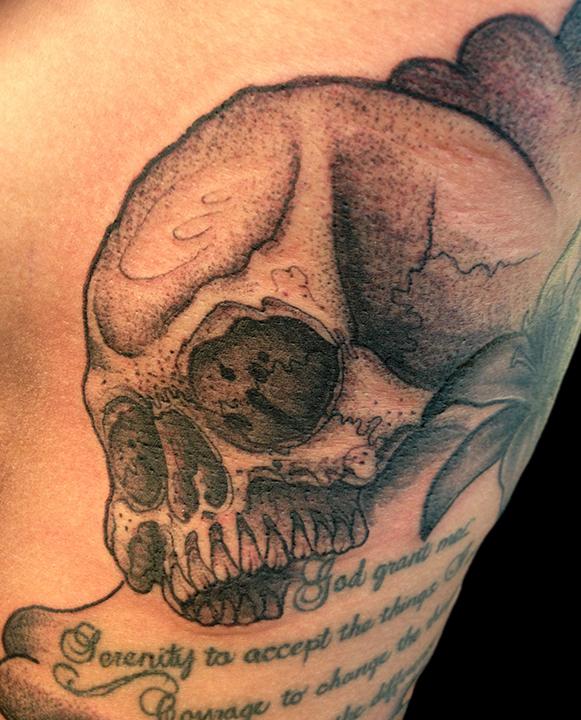 Anas Skull Tattoo