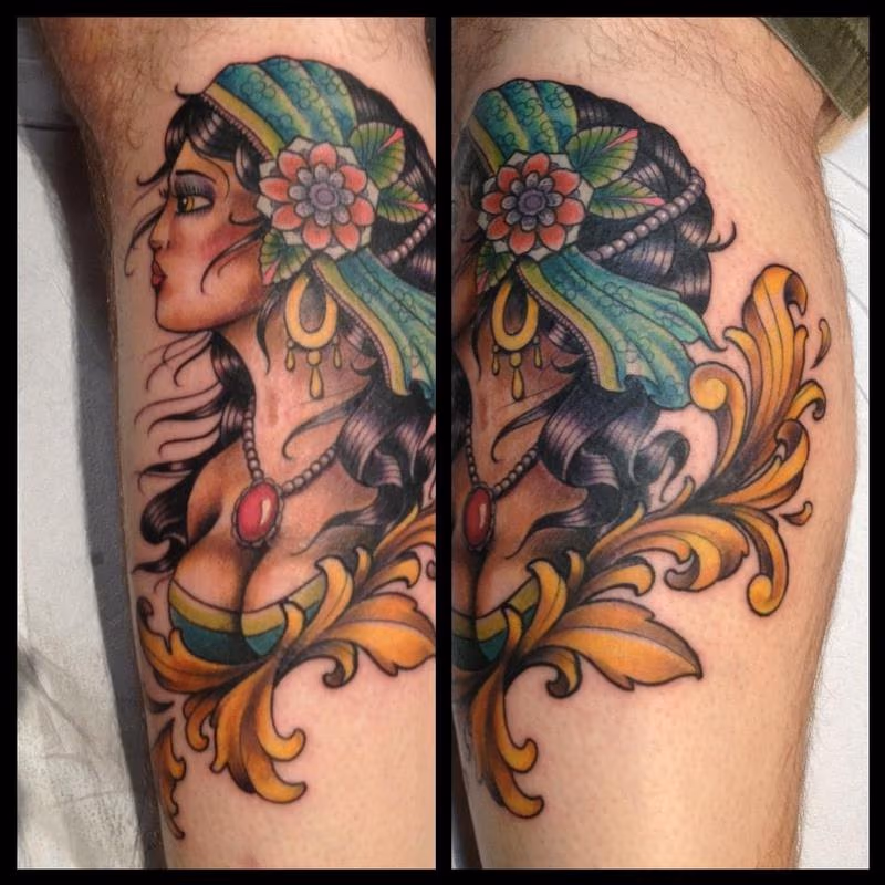 Gypsy Lady Tattoo