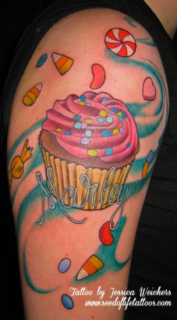 Cupcake daughter piece