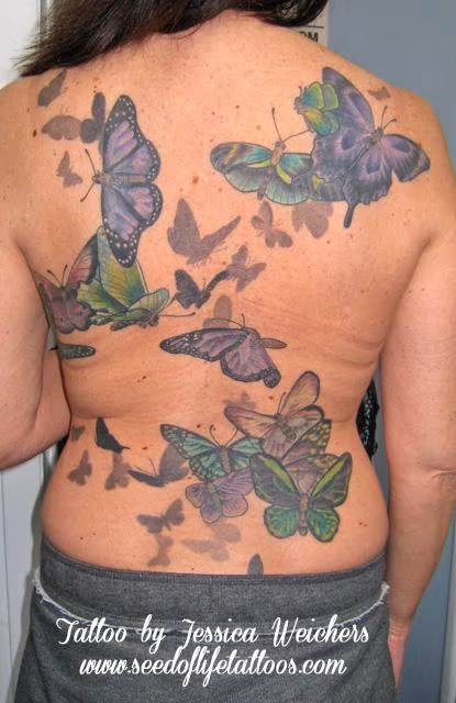 Butterfly Backpiece