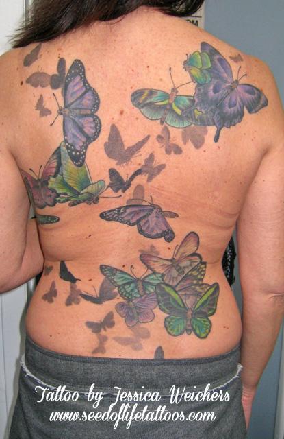 Butterfly Backpiece