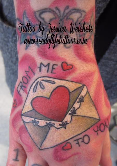 Love Letter hand