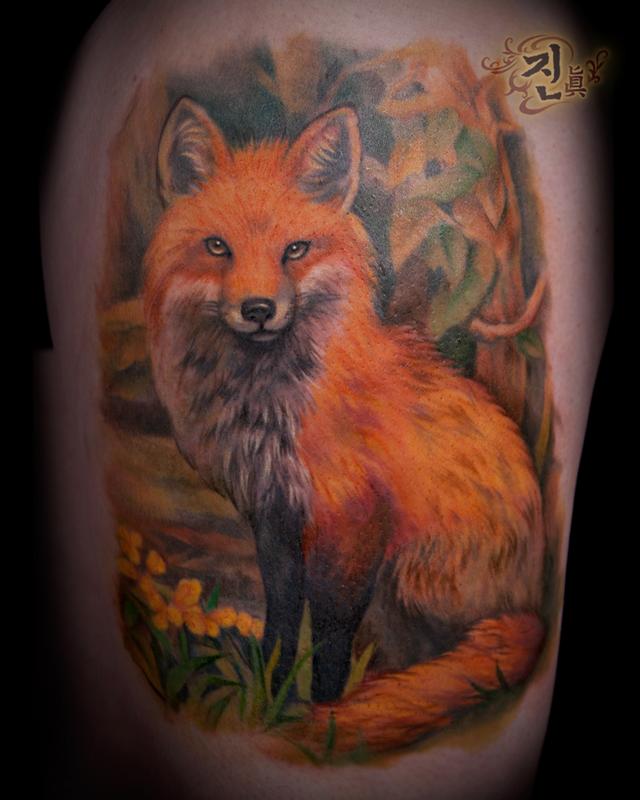 Fox in Forest