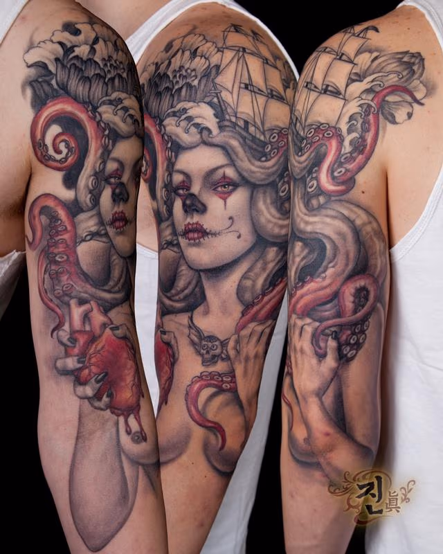 Octopus Lady