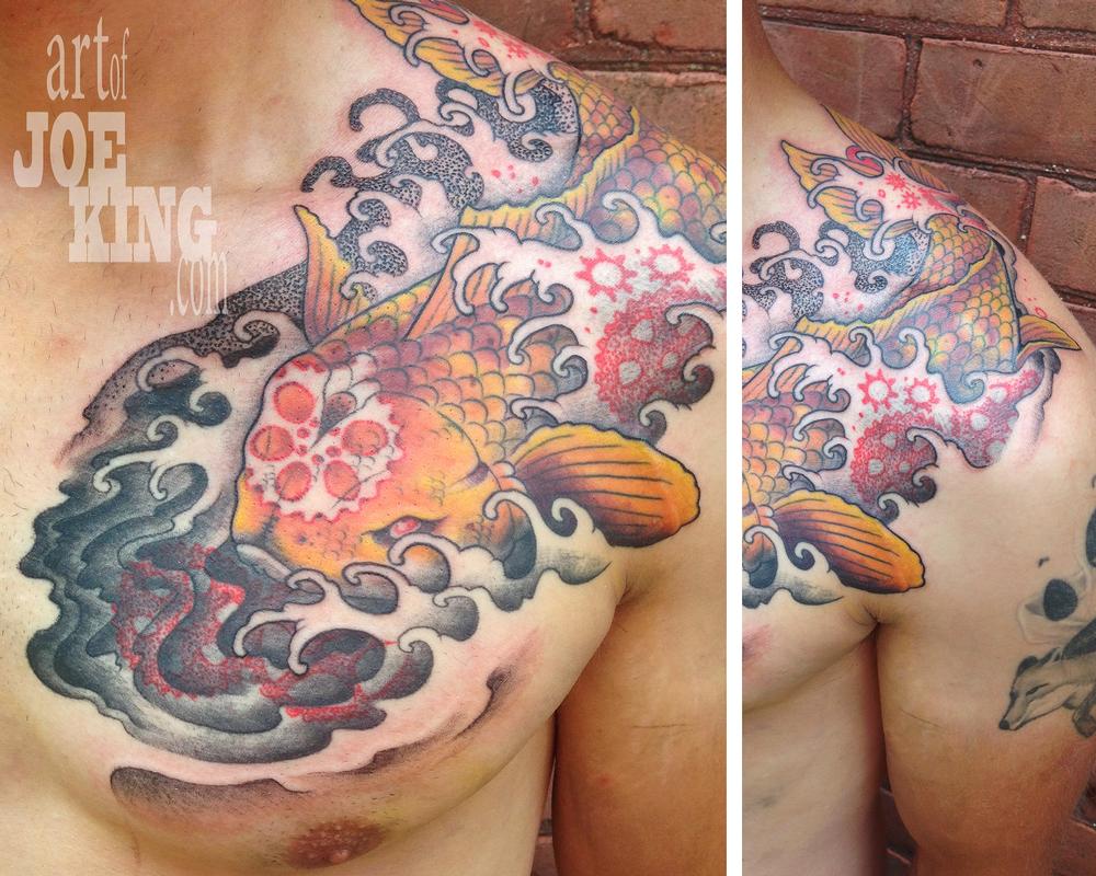 Koi Fish with Gears