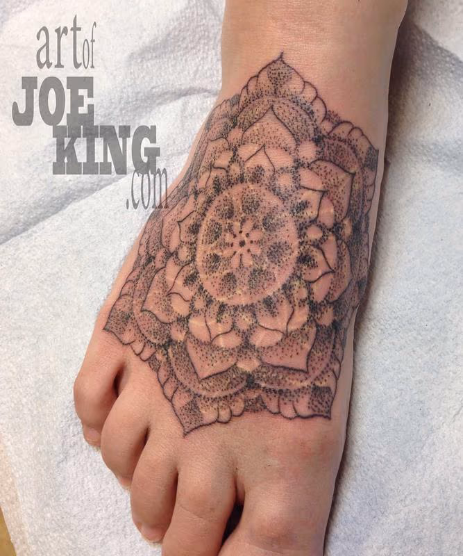 Dotwork Mandala
