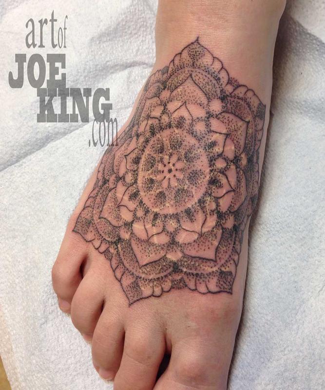 Dotwork Mandala