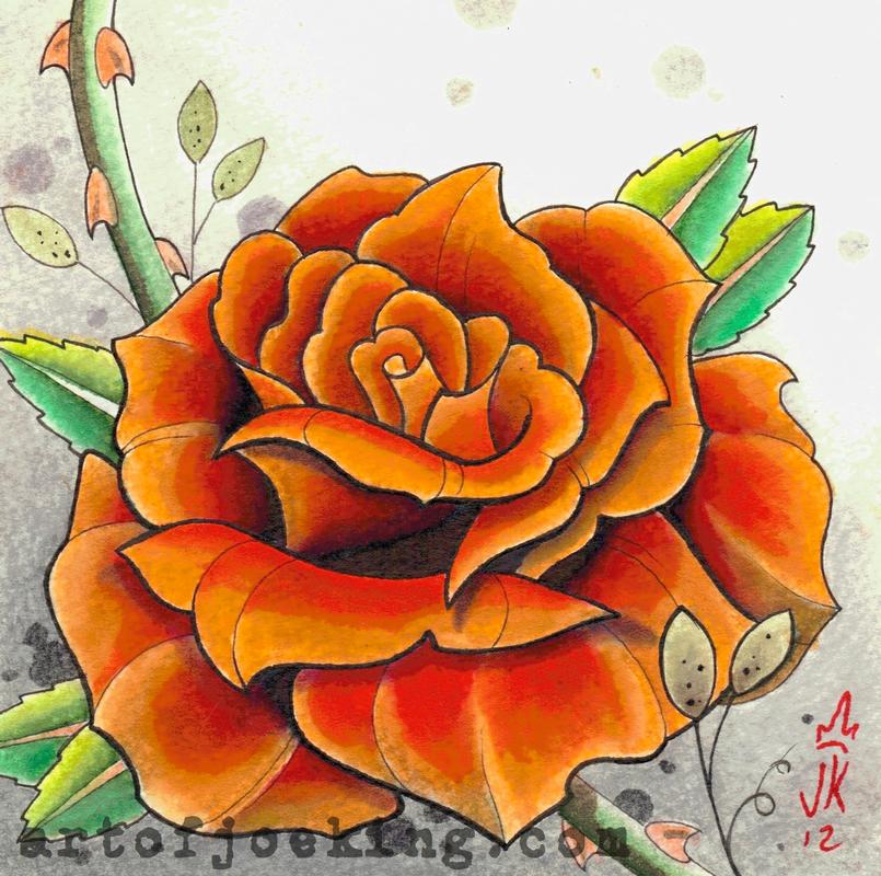rose illustration