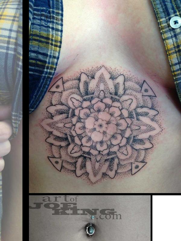 Dotwork Mandala