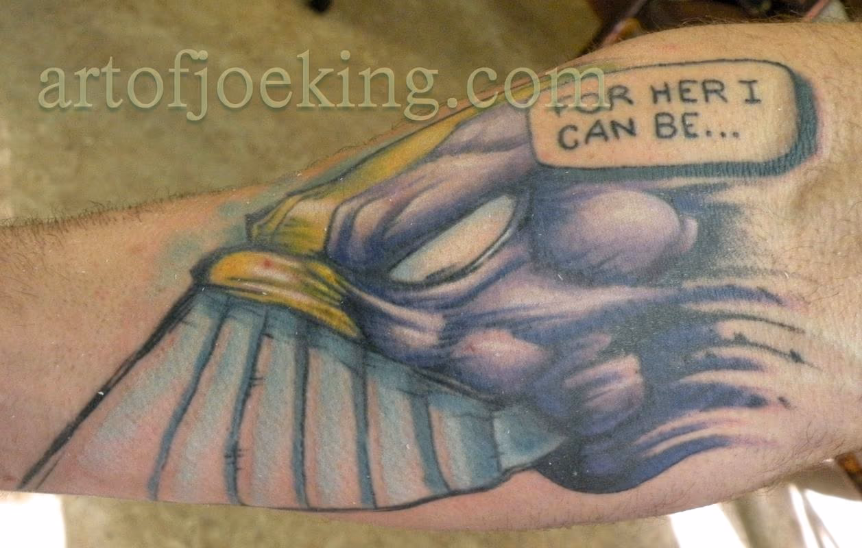 The Maxx tattoo